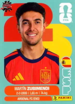 ESP 9 Martín Zubimendi